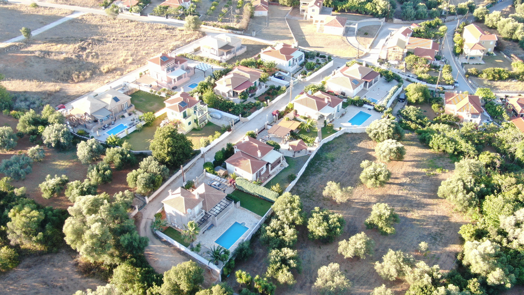 Complex of villas in kountourata